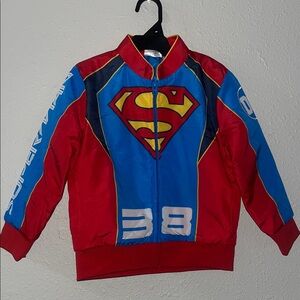 Superhero Kids Jacket - Red and Blue